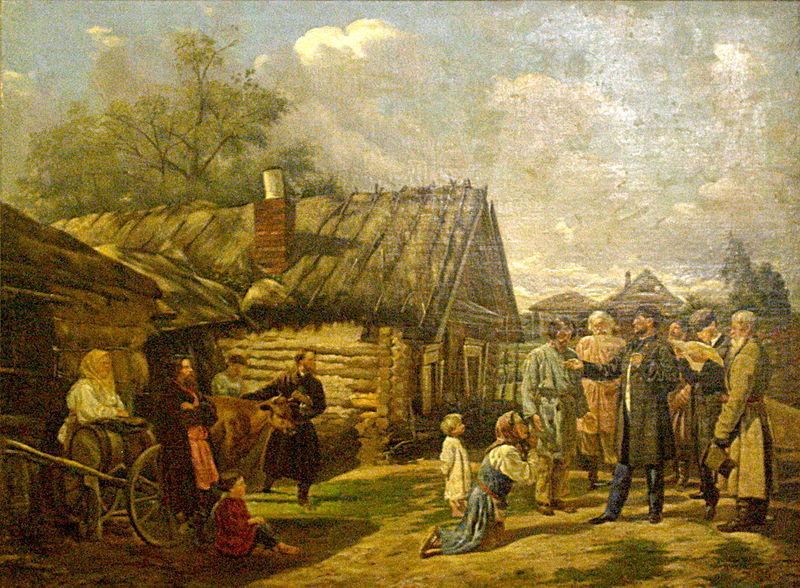 Vasiliy Pukirev Sbor nedoimok by Vasiliy Pukirev oil painting image